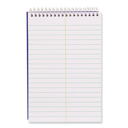 High-Capacity Steno Pad, Medium/College Rule, Blue Cover, 180 White 6 x 9 Sheets