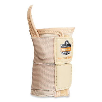 ProFlex 4010 Double Strap Wrist Support, Small, Fits Left Hand, Tan