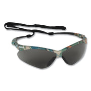 V30 NEMESIS Safety Eyewear, Plastic Camo Frame, Smoke Polycarbonate Lens, 12/Box