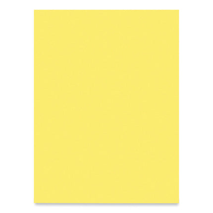 SunWorks Construction Paper, 50 lb Text Weight, 9 x 12, Yellow, 50/Pack