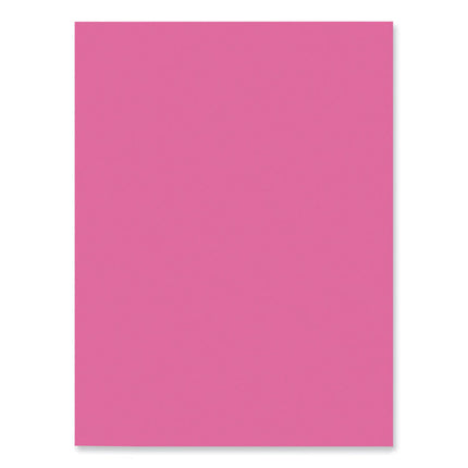 SunWorks Construction Paper, 50 lb Text Weight, 9 x 12, Hot Pink, 50/Pack