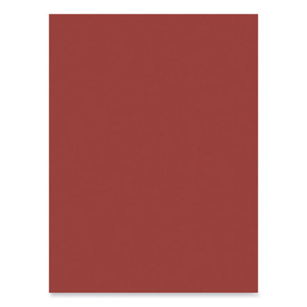 SunWorks Construction Paper, 50 lb Text Weight, 9 x 12, Red, 50/Pack