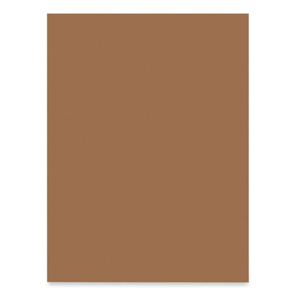 SunWorks Construction Paper, 50 lb Text Weight, 9 x 12, Light Brown, 50/Pack