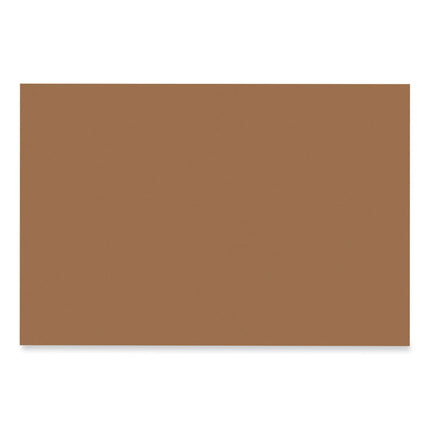 SunWorks Construction Paper, 50 lb Text Weight, 12 x 18, Light Brown, 50/Pack