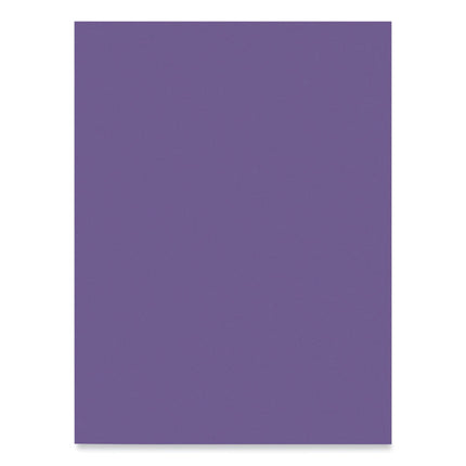 SunWorks Construction Paper, 50 lb Text Weight, 9 x 12, Violet, 50/Pack