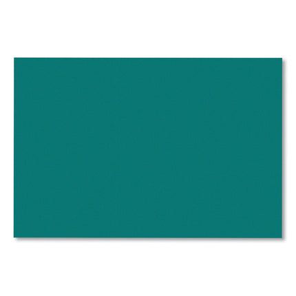 SunWorks Construction Paper, 50 lb Text Weight, 12 x 18, Turquoise, 50/Pack