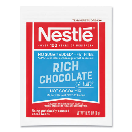Hot Cocoa Mix, Rich Chocolate, 0.28 oz Packet, 30 Packets/Box, 6 Boxes/Carton