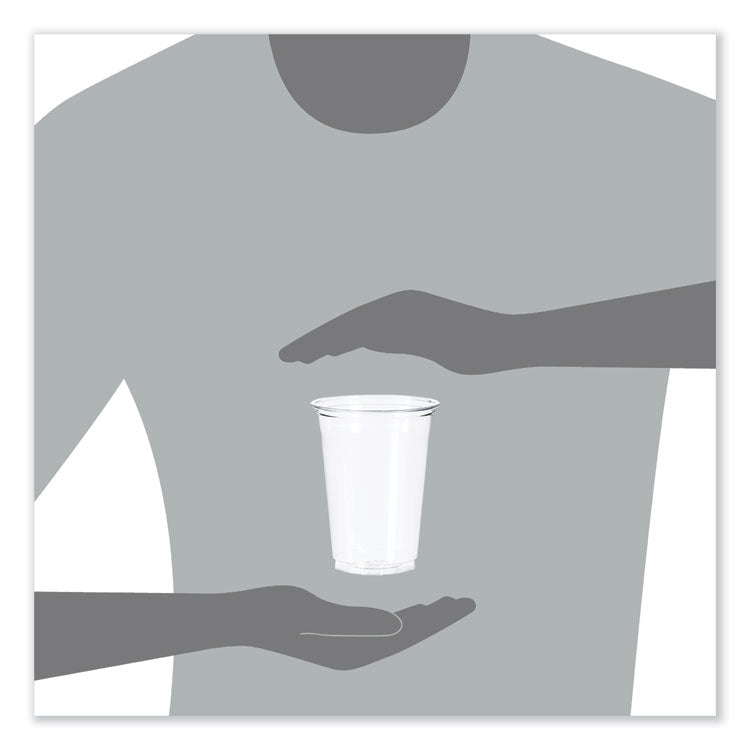 Ultra Clear Cups, 16 oz, Plastic, 50/Bag, 20 Bags/Carton