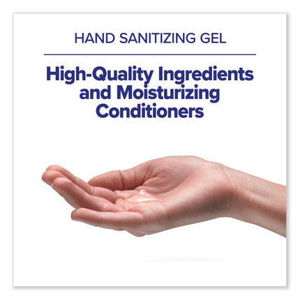 Advanced Hand Sanitizer Gel Refill, 1,200 mL, Clean Scent, For ES6 Dispensers, 2/Carton
