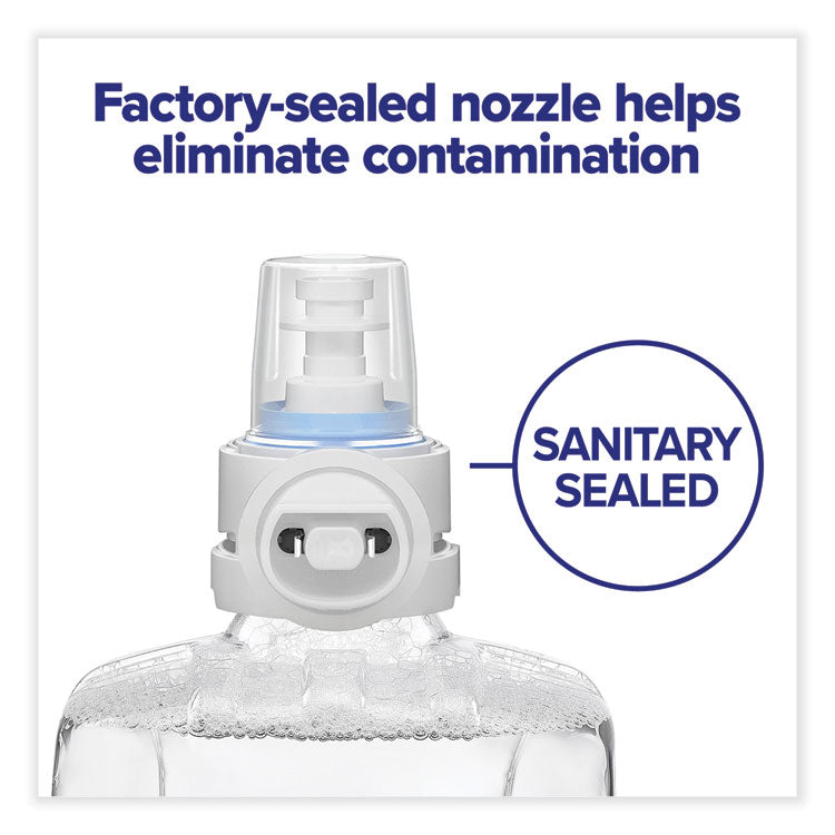 HEALTHY SOAP Mild Foam Refill, For CS6 Dispensers, Fragrance-Free, 1,200 mL, 2/Carton
