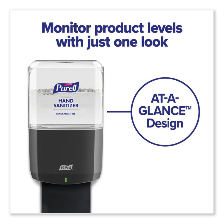Advanced Hand Sanitizer Gel Refill, 1,200 mL, Clean Scent, For ES8 Dispensers, 2/Carton