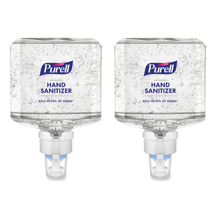 Advanced Hand Sanitizer Foam, For ES8 Dispensers, 1,200 mL, Clean Scent, 2/Carton