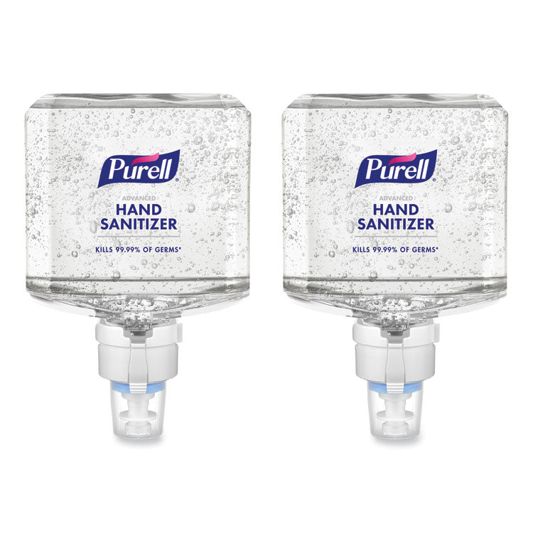 Advanced Hand Sanitizer Foam, For ES8 Dispensers, 1,200 mL, Clean Scent, 2/Carton
