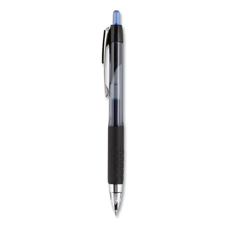 Signo 207 Gel Pen Value Pack, Retractable, Medium 0.7 mm, Blue Ink, Smoke/Black/Blue Barrel, 36/Box