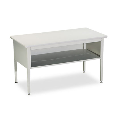E-Z Sort Sorting Table Base, 60w x 30d x 28 to 36h, Gray