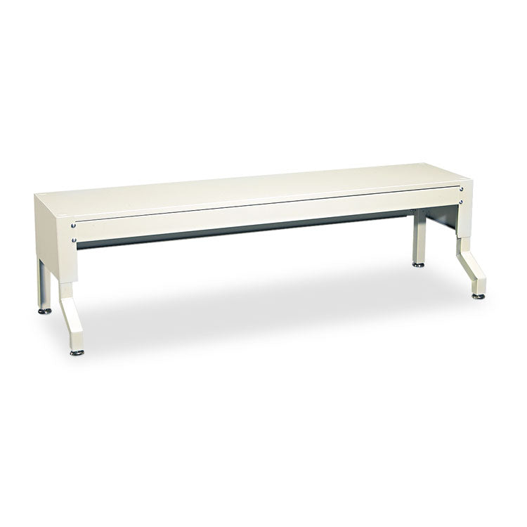 E-Z Sort Satellite Mail Station Base, 57.5 x 18.25 x 14 to 19, Gray