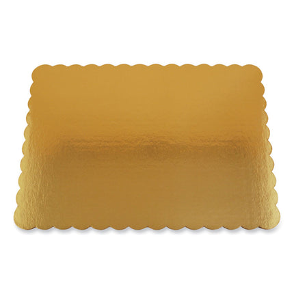 Gold Cake Pads, 14 x 10, Gold, Paper, 50/Carton