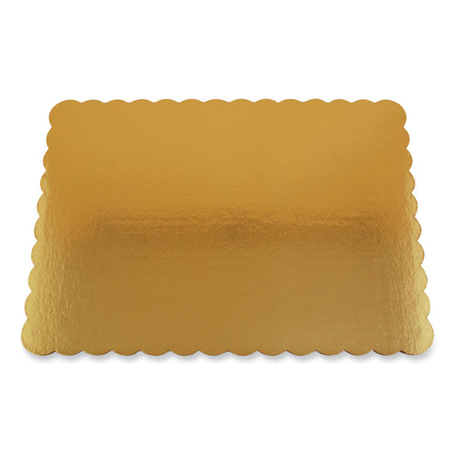 Gold Cake Pads, 19 x 14, Gold, Paper, 100/Carton