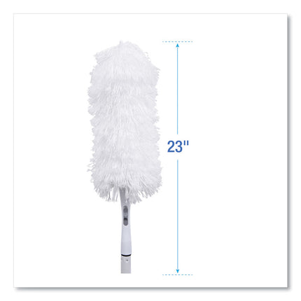 MicroFeather Washable Microfiber Duster, 23" Plastic Handle