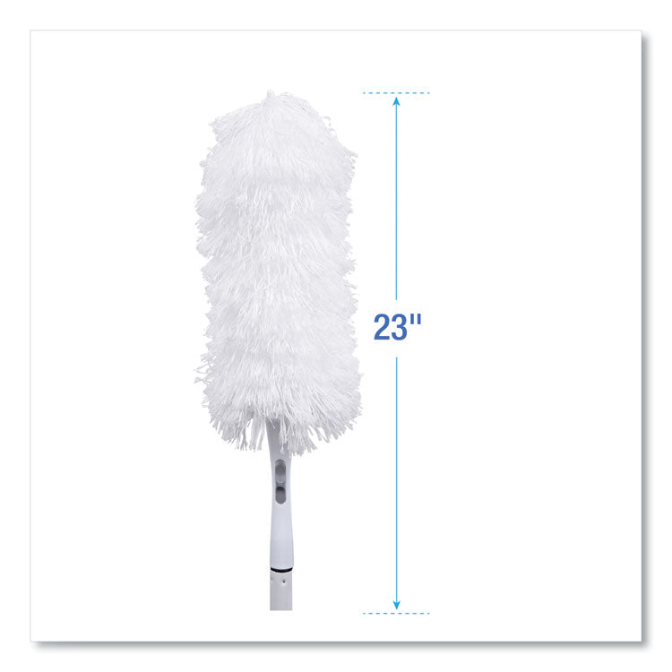 MicroFeather Washable Microfiber Duster, 23" Plastic Handle