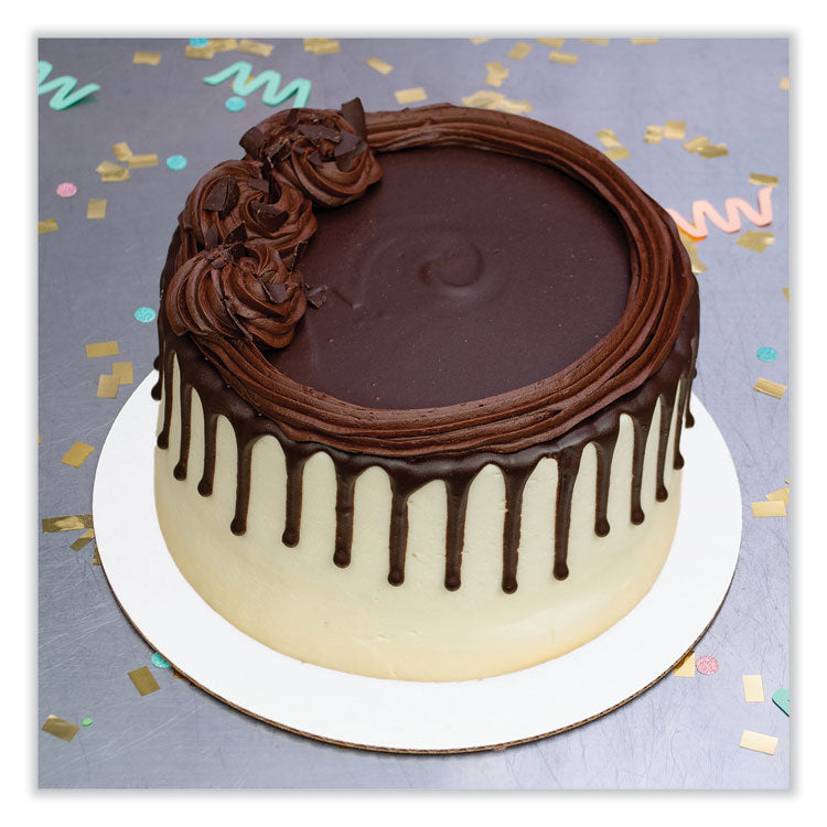 Bright White Cake Circles, 14" Diameter, White, Paper, 100/Carton