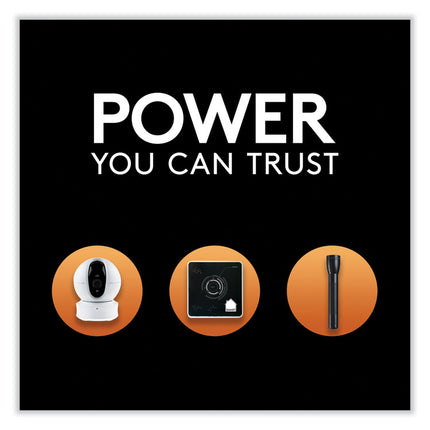 Specialty High-Power Lithium Batteries, 123, 3 V, 4/pack