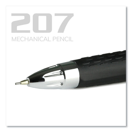 207 Mechanical Pencils with Tube of Lead/Erasers, 0.7 mm, HB (#2), Black Lead, Assorted Barrel Colors, 3 Pencils/Set