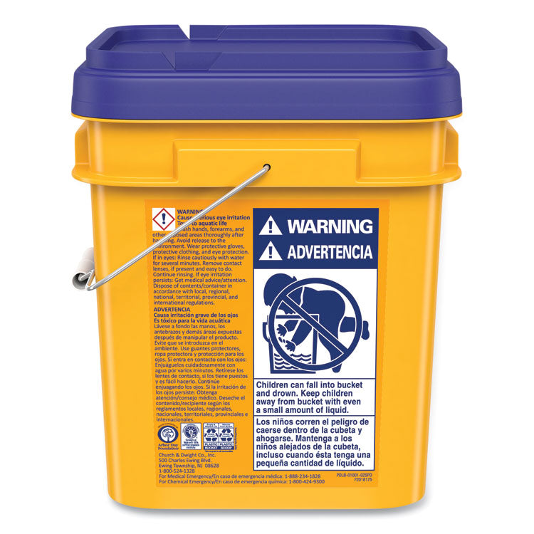 Powder Laundry Detergent, Crisp Clean, 18 lb Pail