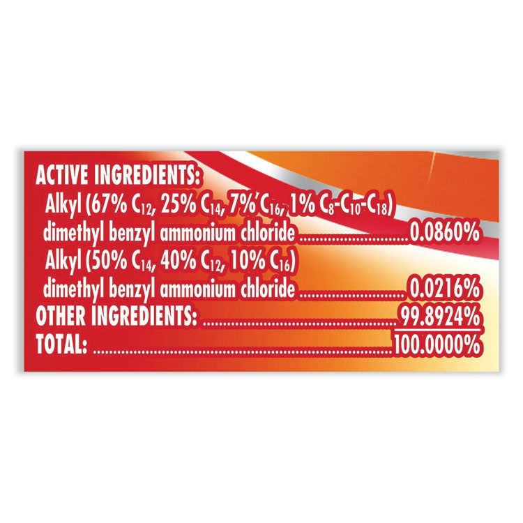 Kitchen Pro Antibacterial Cleaner, Citrus Scent, 22 Oz Spray Bottle, 9/carton