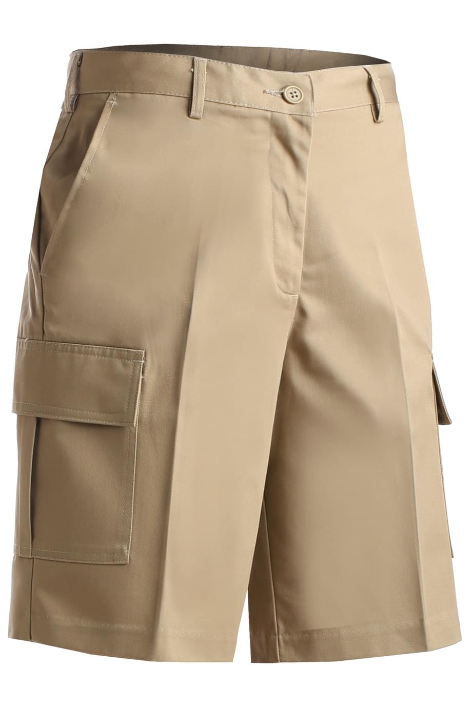 EDWARDS LADIES BLENDED CARGO CHINO SHORT