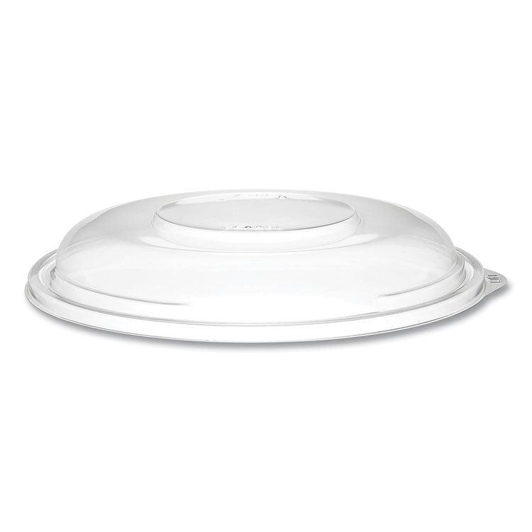 PresentaBowls Lids, Clear, Fits 24 oz to 64 oz Bowls, 7.3" Diameter x 1.1" h, Plastic, 252/Carton