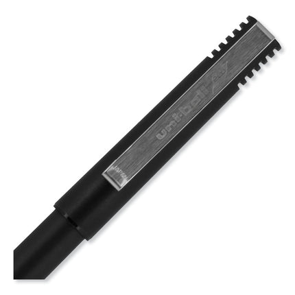Rollerball Pen, Stick, Extra-Fine 0.5 mm, Red Ink, Black/Red Barrel, Dozen