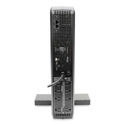 SmartPro LCD Line-Interactive UPS AVR 2U Rack/Tower, 8 Outlets, 1,500 VA, 480 J