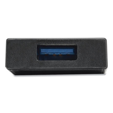 Ultra-Slim Portable Usb 3.0 Superspeed Hub, 4 Ports, Black