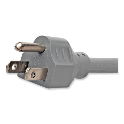 Surge Protector, 6 AC Outlets/2 USB-A and 1 USB-C Ports, 8 ft Cord, 1,080 J, Gray