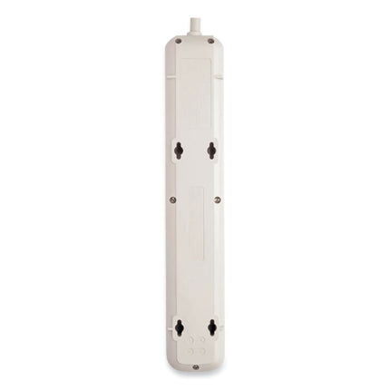 Protect It! Surge Protector, 7 AC Outlets, 25 ft Cord, 1,080 J, Light Gray