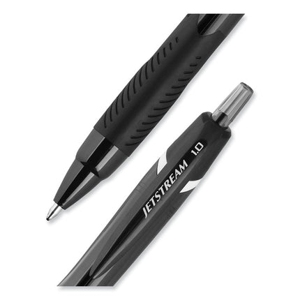 Jetstream Elements Hybrid Gel Pen, Retractable, Medium 1 mm, Assorted Ink and Barrel Colors, 12/Pack