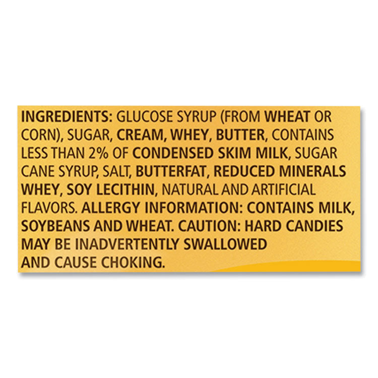 Hard Candies, Caramel, 27 oz Bag