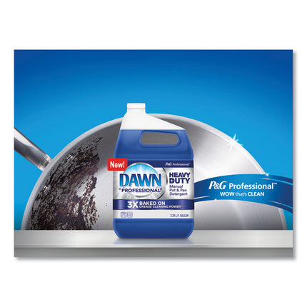 Heavy-Duty Manual Pot/Pan Dish Detergent, Original Scent, 1 gal Bottle, 2/Carton