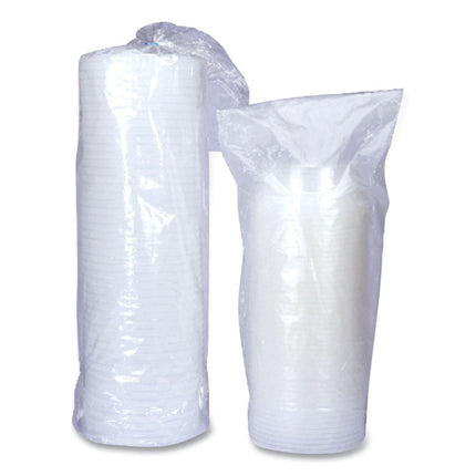 Plastic Deli Container with Lid, 8 oz, Clear, Plastic, 240/Carton