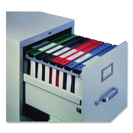 Hanging Storage Flexible Non-View Binder With Round Rings, 3 Rings, 1" Capacity, 11 X 8.5, Green