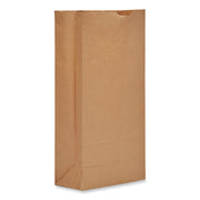 Grocery Paper Bags, #25 Size, Heavy-Duty, 8.25" x 5.38" x 18", Natural, 500/Bundle