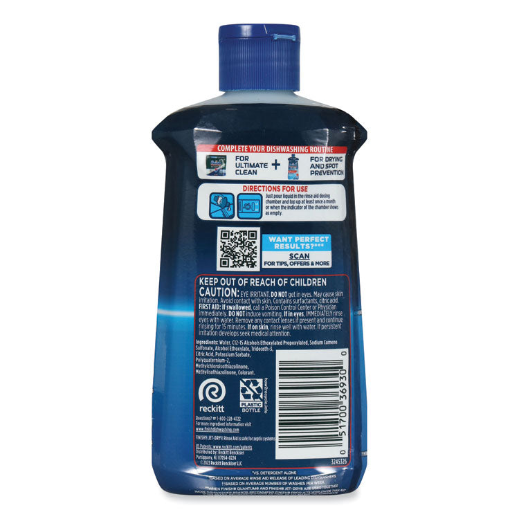 Jet-Dry Rinse Agent, 8.45 Oz Bottle