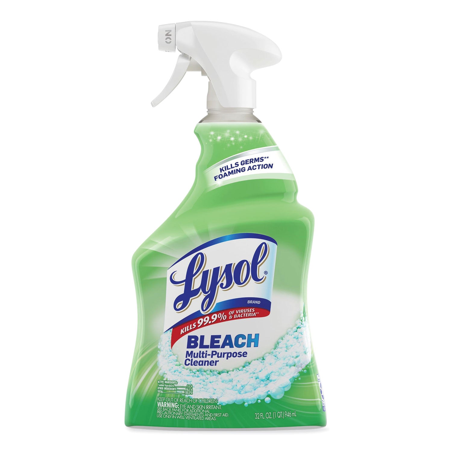 Multi-Purpose Cleaner With Bleach, 32 Oz Spray Bottle