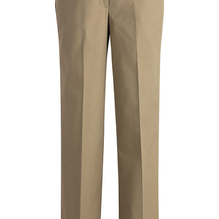 EDWARDS LADIES EZ FIT UTILITY CHINO FLAT FRONT PANT