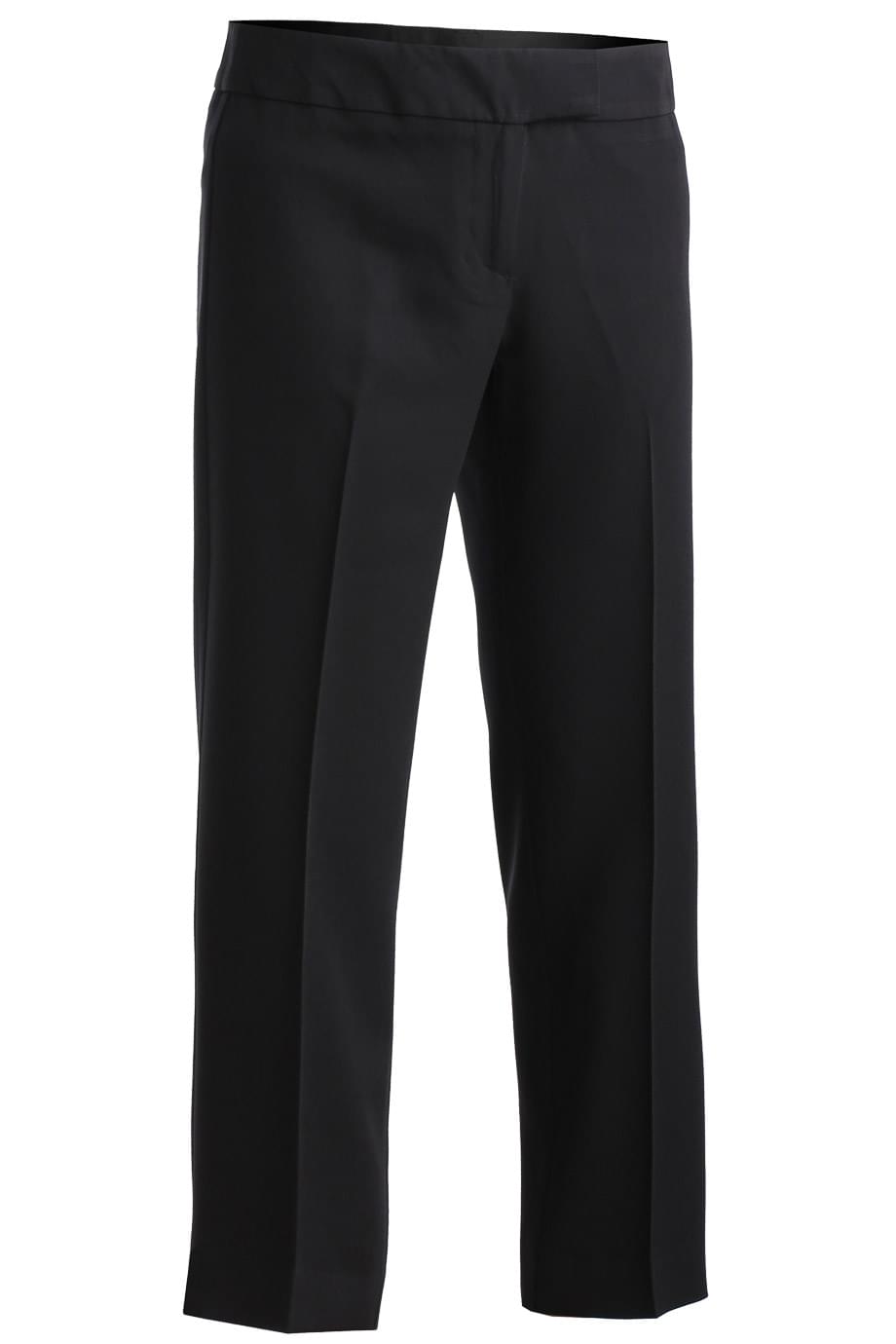 EDWARDS LADIES MID-RISE FLAT FRONT HOSPITALITY PANT