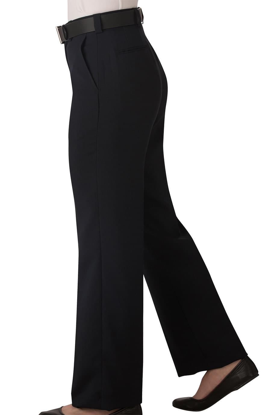 EDWARDS LADIES FLAT FRONT SECURITY PANT