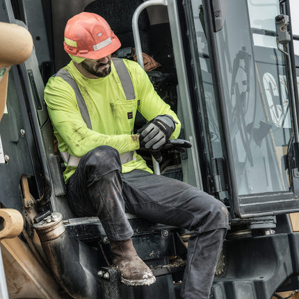 Red Kap® Men's Short Sleeve Heavyweight Slim Fit Cotton T-Shirt / F4K2BK