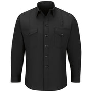 Workrite® Fire Service Men's Classic Long Sleeve Firefighter Shirt / FSF0BK