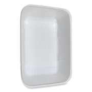 Meat Trays, #20K, 12 x 8.7 x 2.45, White, Foam, 125/Carton